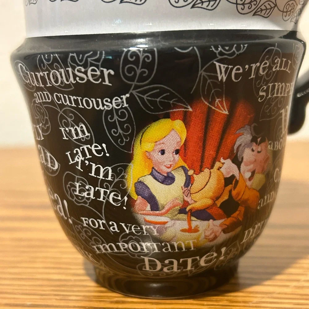 Disney Black and White Ceramic Mug with Vintage Design - Picture 7 of 11
